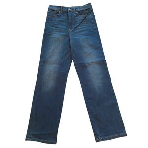 Express NWOT Super High Waisted Straight Ankle Length Jeans